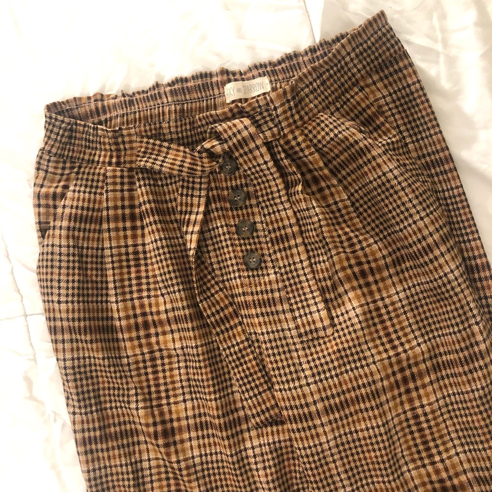 Plaid Pants